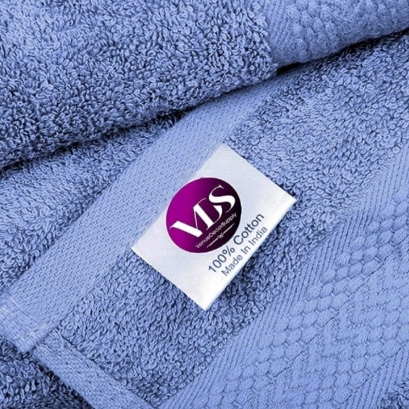 VDS Towels Sets 100% Cotton 500GSM Highly Absorbent Quick Dry - Picture 3 of 4